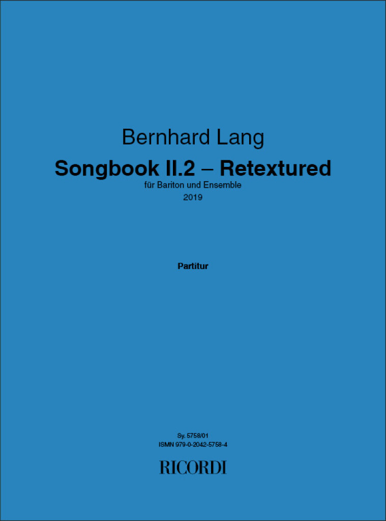 Songbook II.2 - Retextured